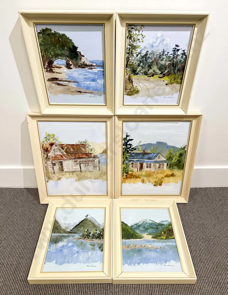 Robina Templeton - Six Assorted Artworks Image 1++