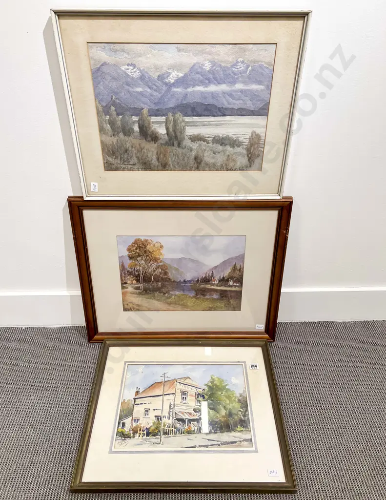 Five assorted Watercolours Image 1++