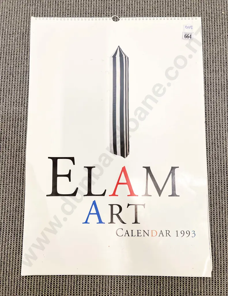 Elam Art Calendar 1993 Image 1++