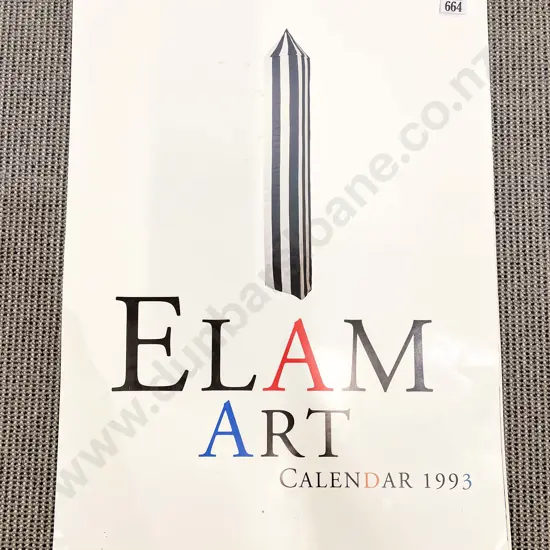 Elam Art Calendar 1993