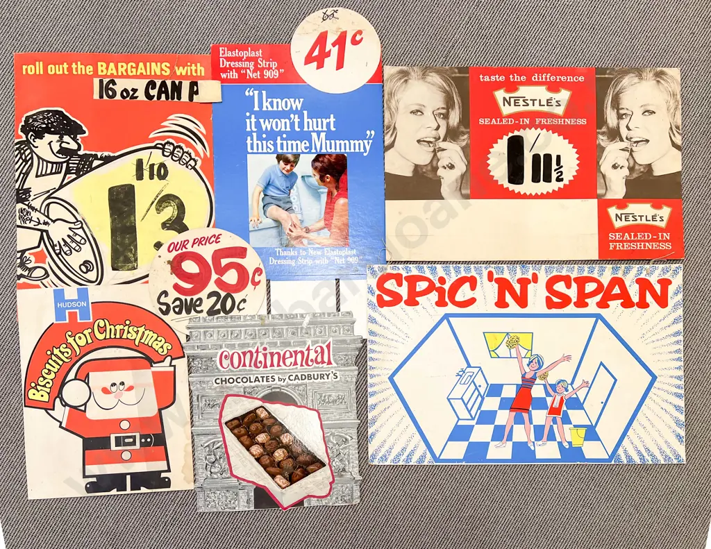 Qty of Assorted Vintage Advertising Image 1++