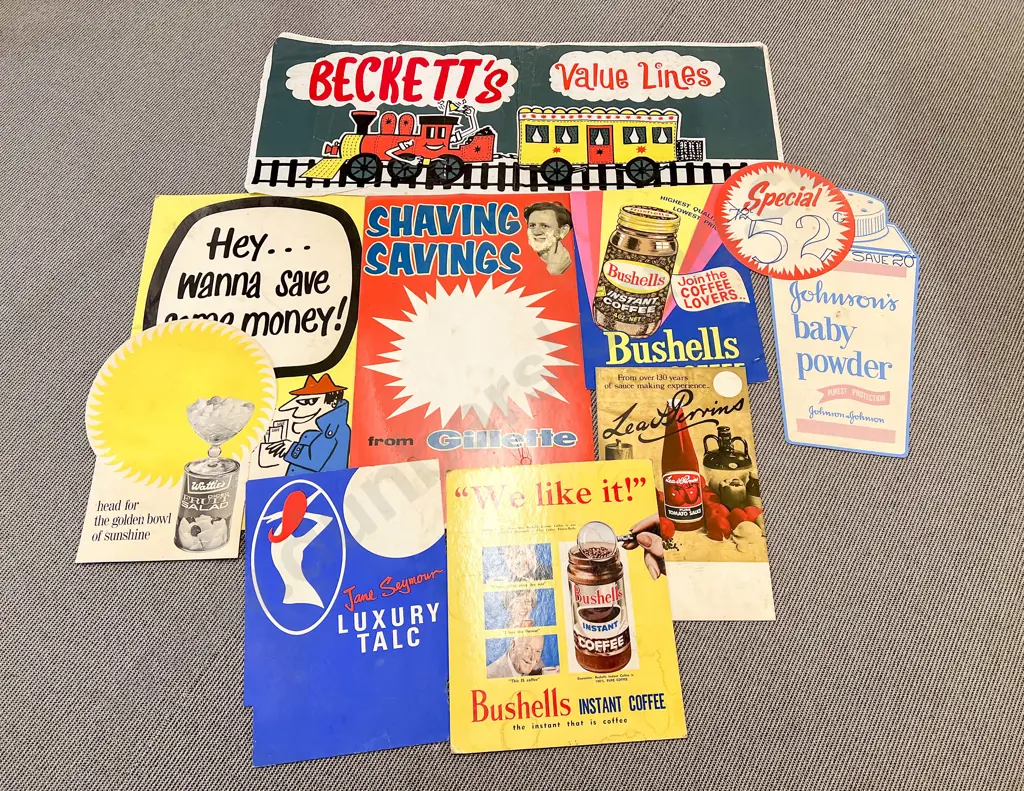 Qty of Assorted Vintage Advertising Image 1++