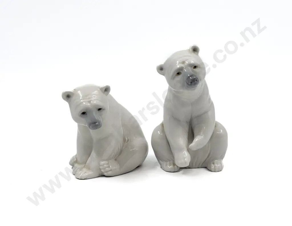 Two Lladro Polar Bears Image 1++