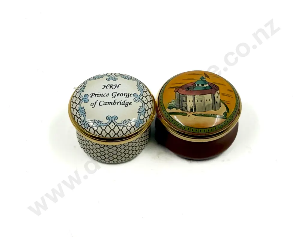 Two Small Halcyon Days Trinket Boxes Image 1++