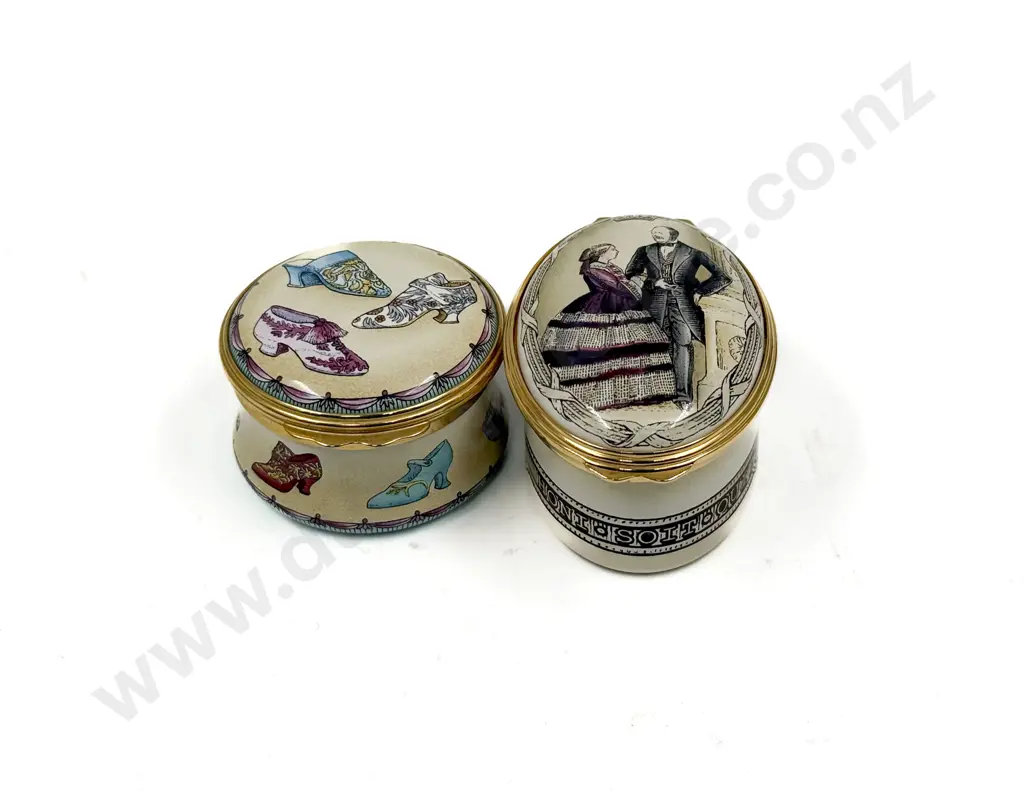Two Halcyon Days Trinket Boxes Image 1++