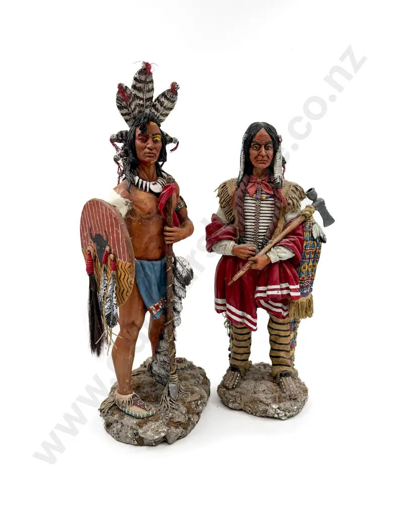 Two Native American Figures Image 1++
