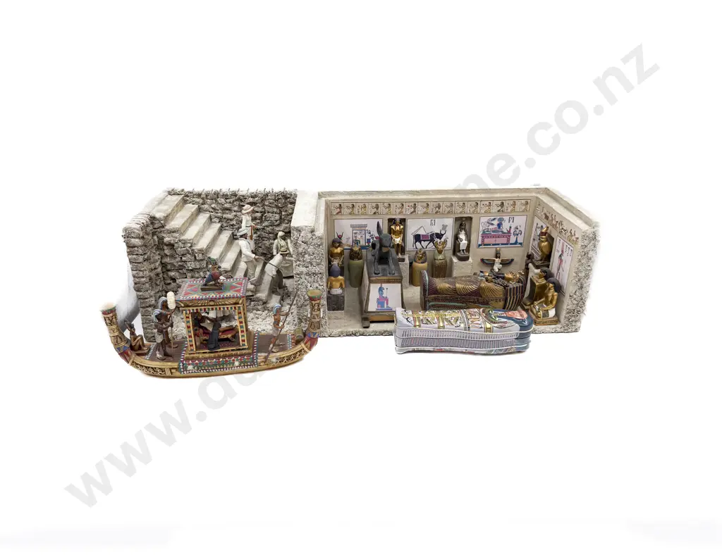 Diorama of the Discovery of Tutankhamun's Tomb and others Image 1++