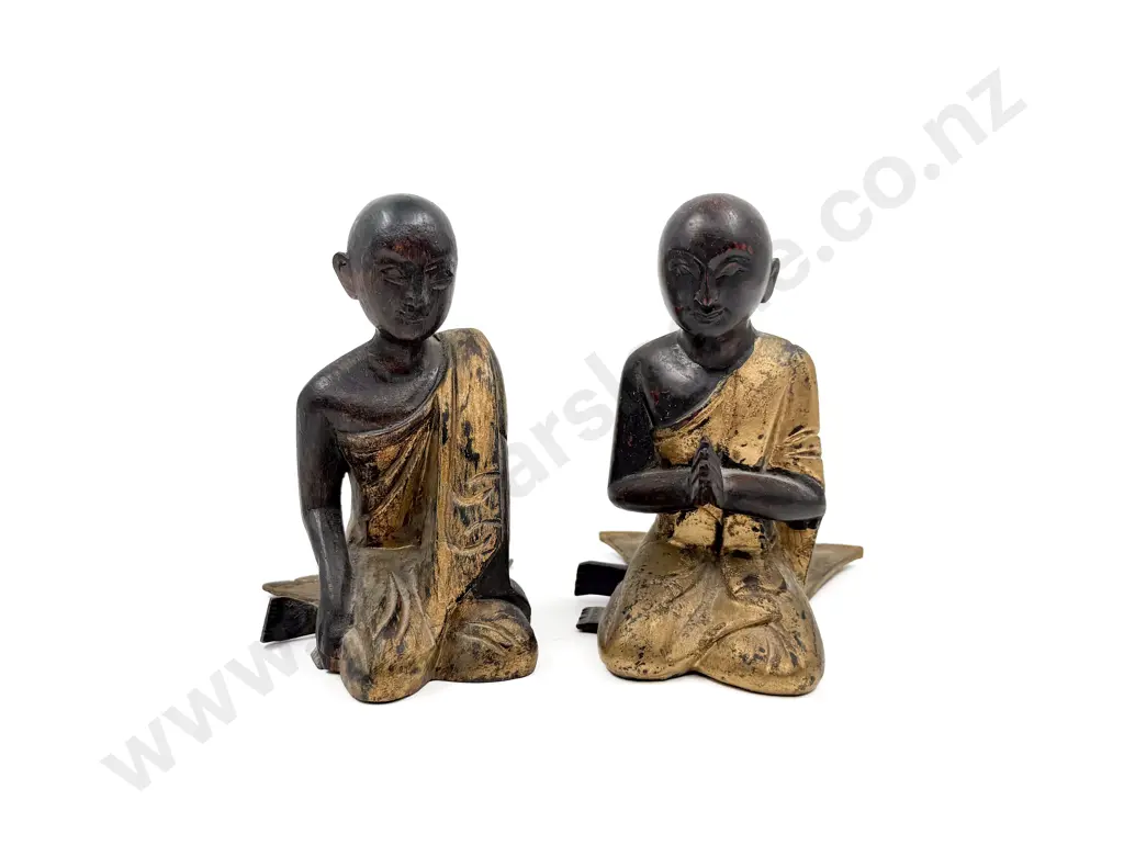 Two Monk Figures Image 1++
