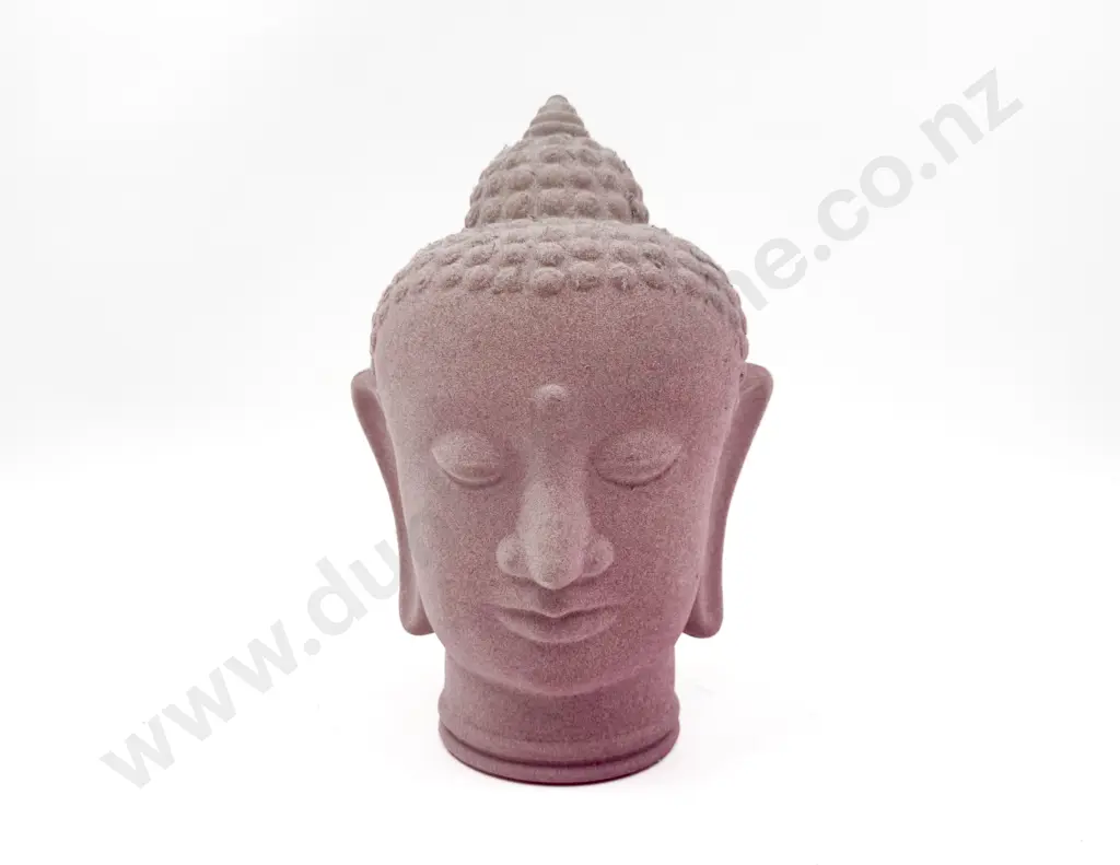 Cast Glass Buddha Head Image 1++