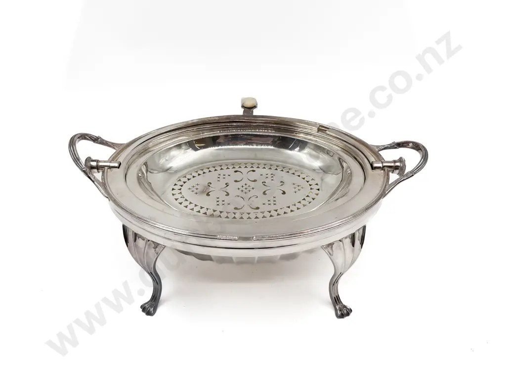 S/p Roll Lid Footed Tureen Image 1++