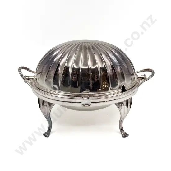 S/p Roll Lid Footed Tureen