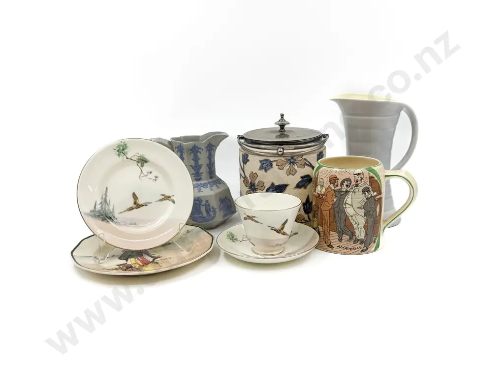 Falcon Ware Twin Tone Jug and Assorted China etc Image 1++