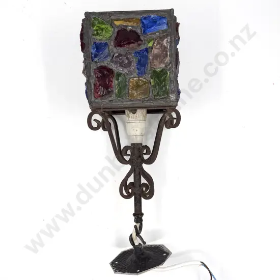 Peter Marsh Style Pendant Light and Box Of Assorted