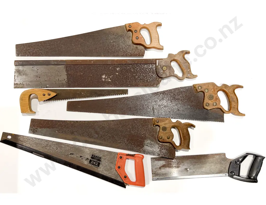 Box Qty of Assorted Saws etc Image 1++
