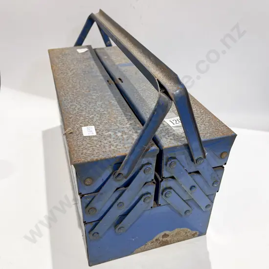 Vintage Tool Box and Assorted Tools