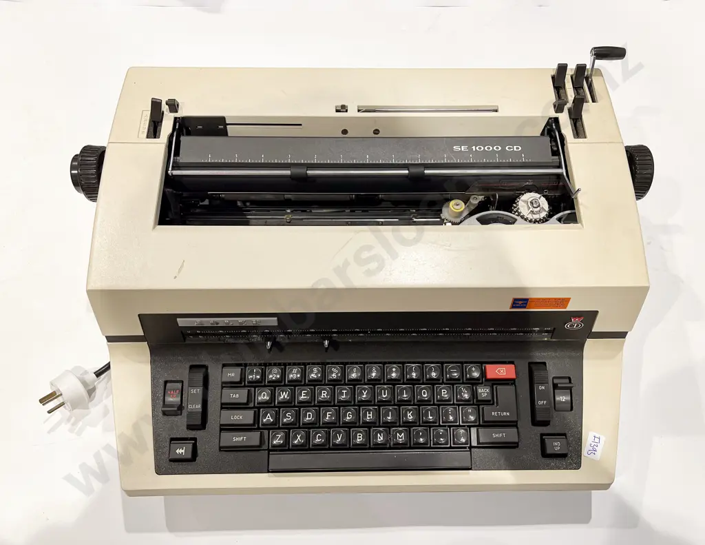 Large Vintage "Adler" Type Writer Image 1++