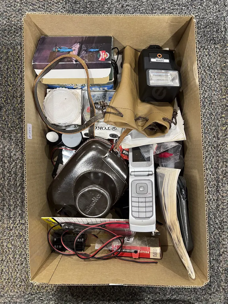 Box Qty of Assorted including Camera and Accessories Image 1++
