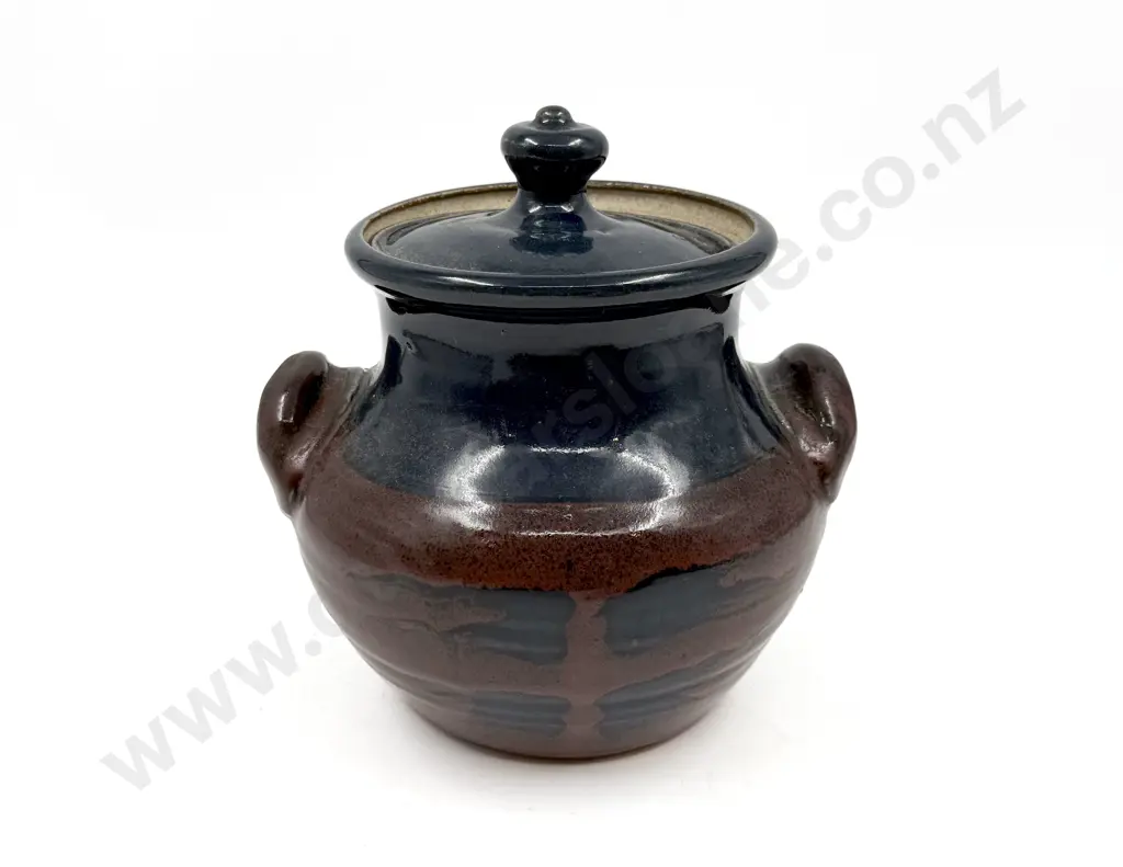 Andrew Van der Putten Pottery Lidded Jar Image 1++