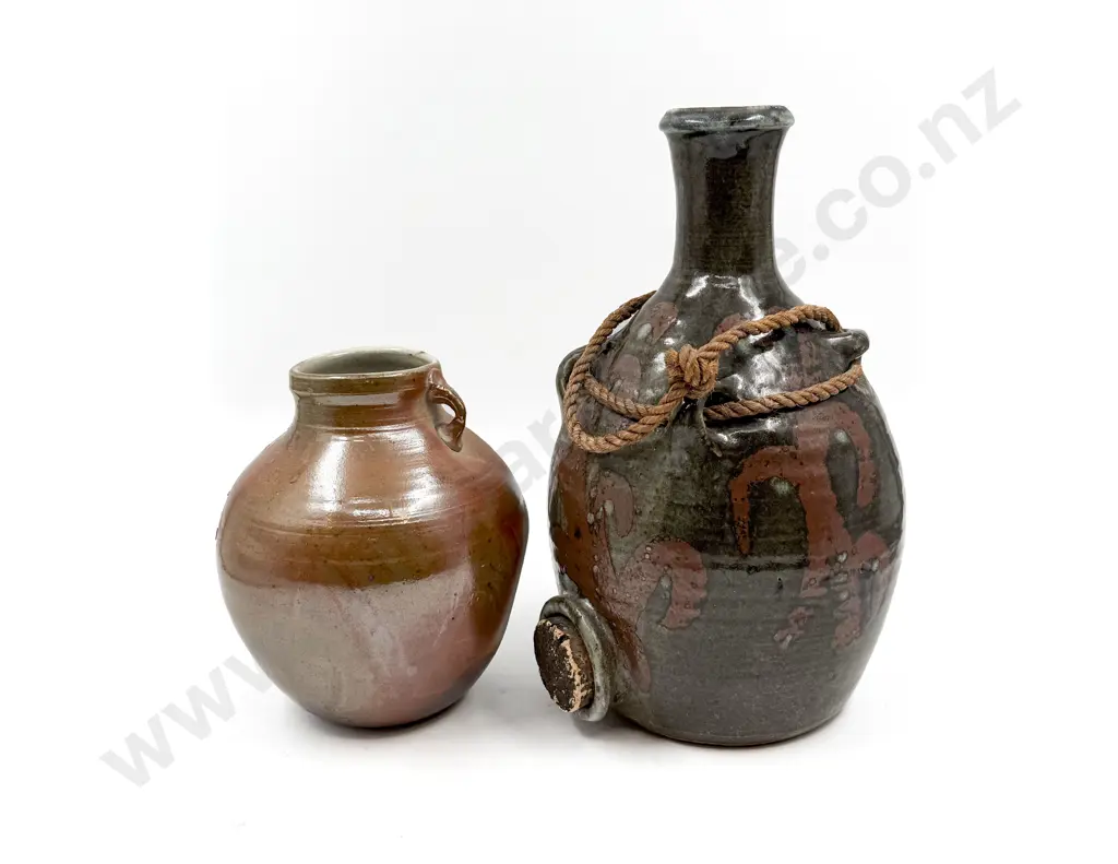 NZ Pottery Flagon and Other Image 1++