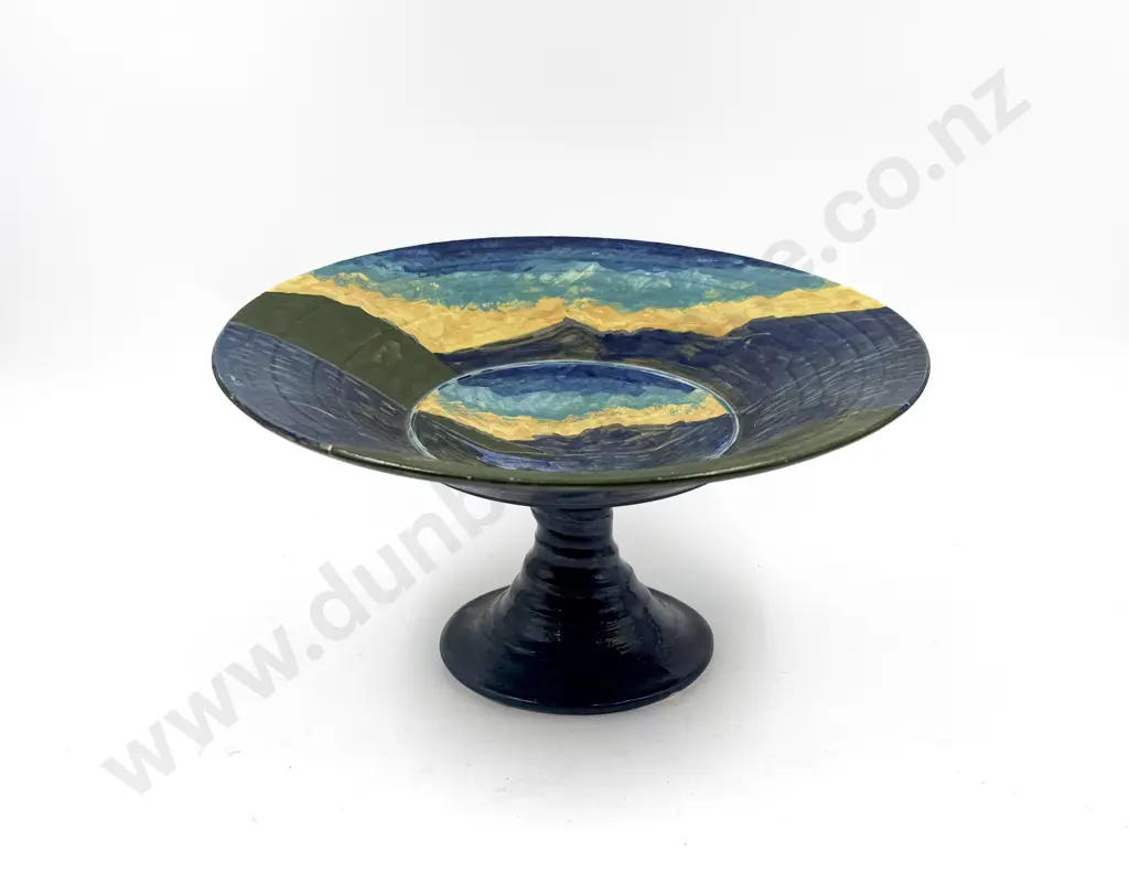 Rose Palmer Pedestal Fruit Bowl Image 1++