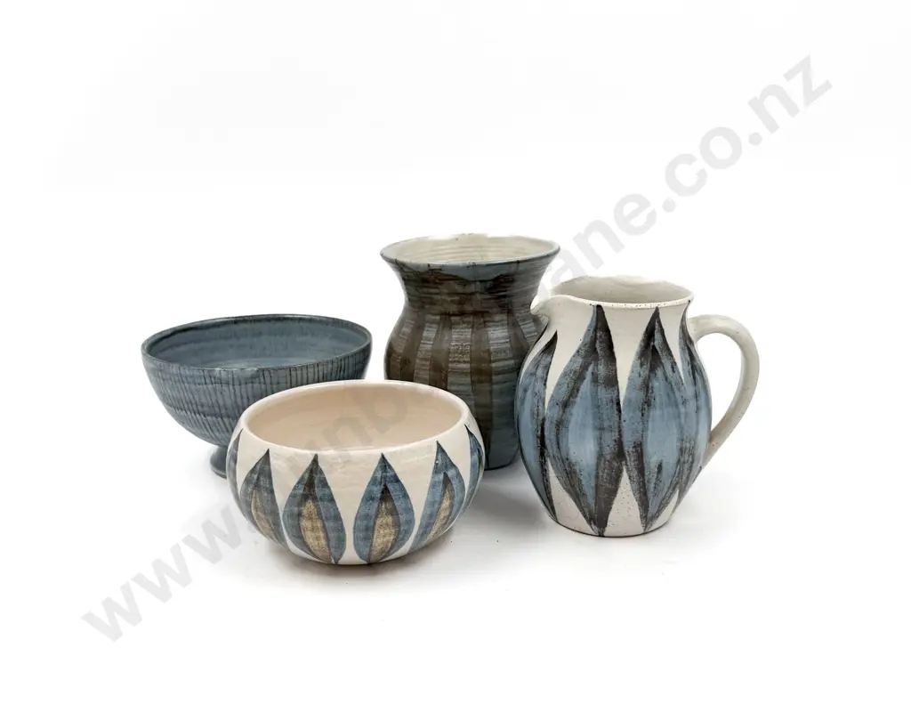 Four Pieces of Hamner Pottery Image 1++