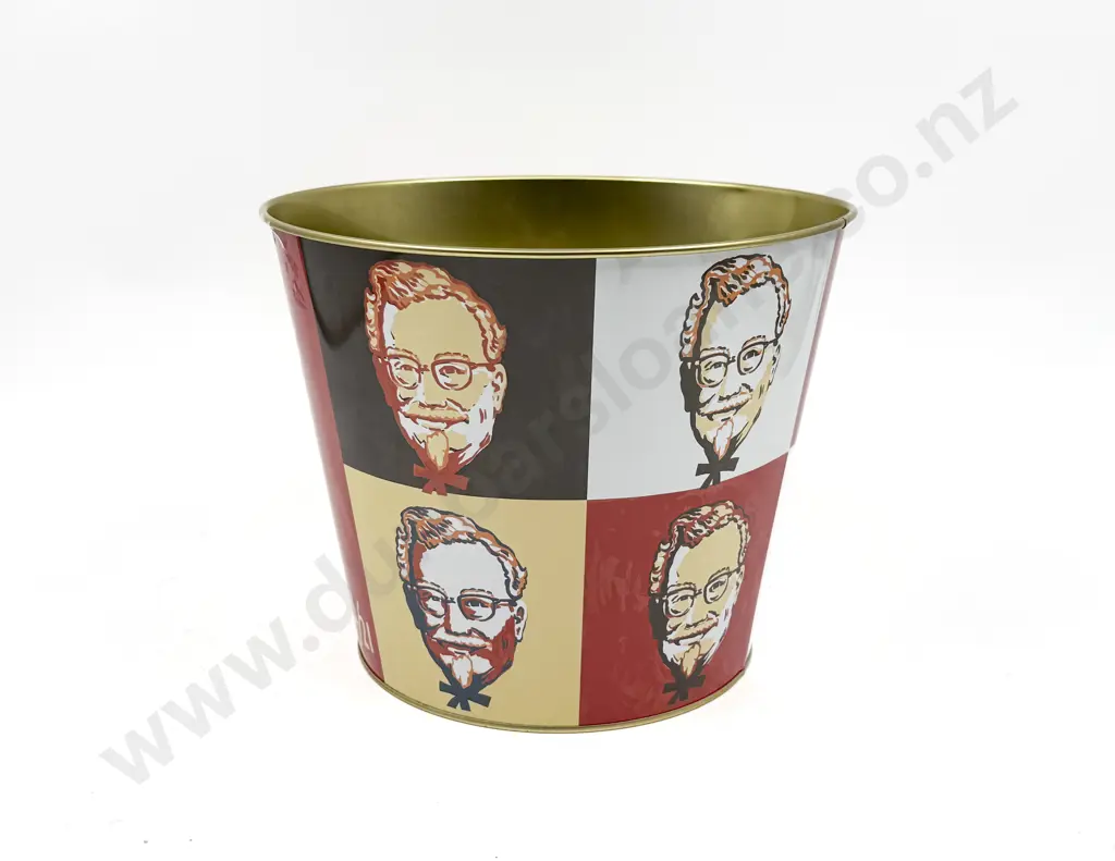 Dick Frizzell - "Celebrating 50 Years" Ltd Edition Designed KFC Bucket Image 1++
