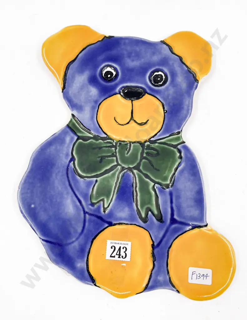 Morris & James Terracotta Wall Hanging  "Teddy Bear" Image 1++