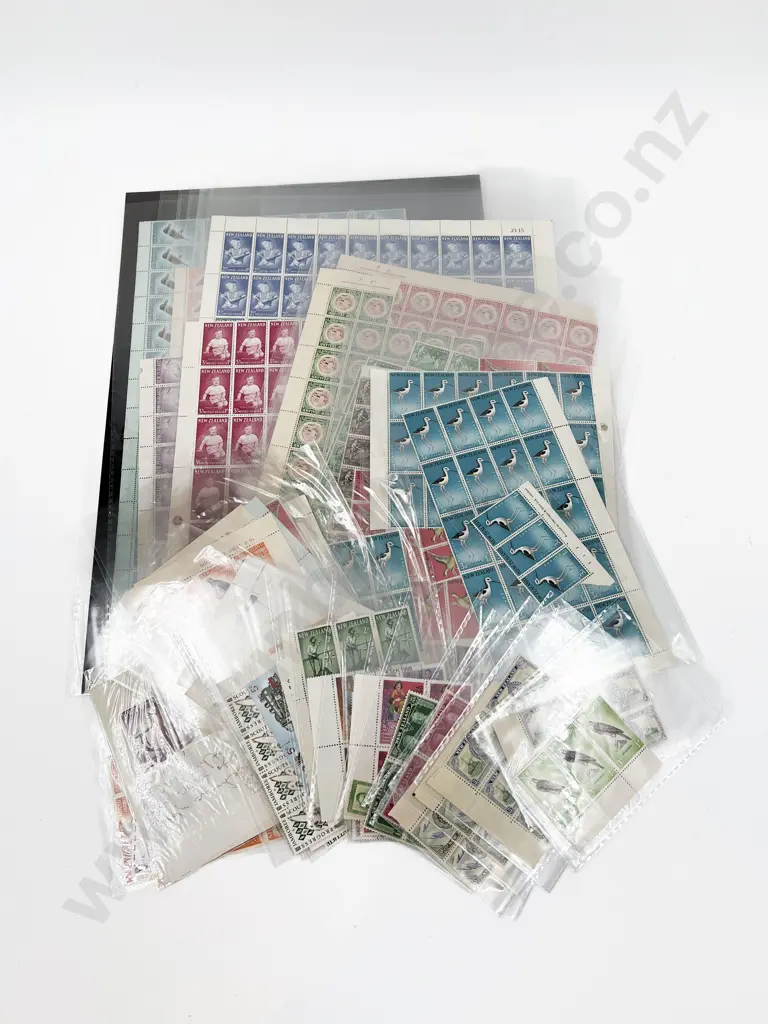 NZ Part Sheets Blocks and Miniature Sheets Image 1++