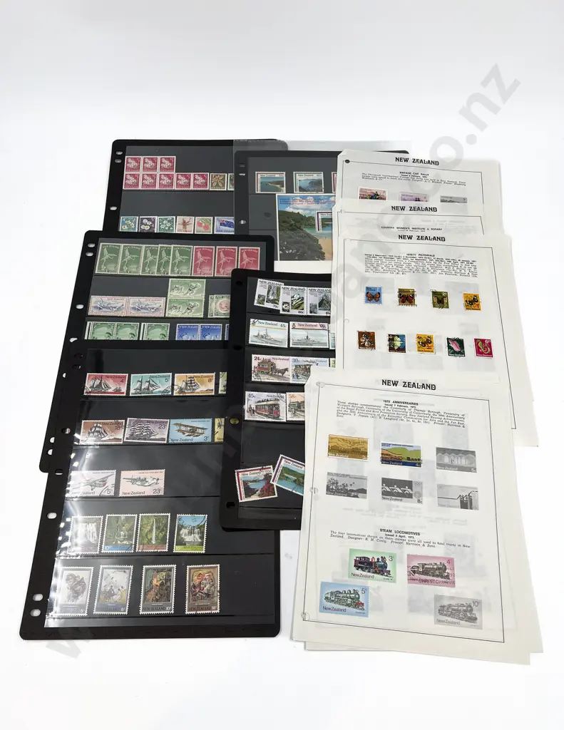 Two Stock Pages Queen Victoria Pictorial Stamp Pages Loose Few Stamps and Assorted Image 1++