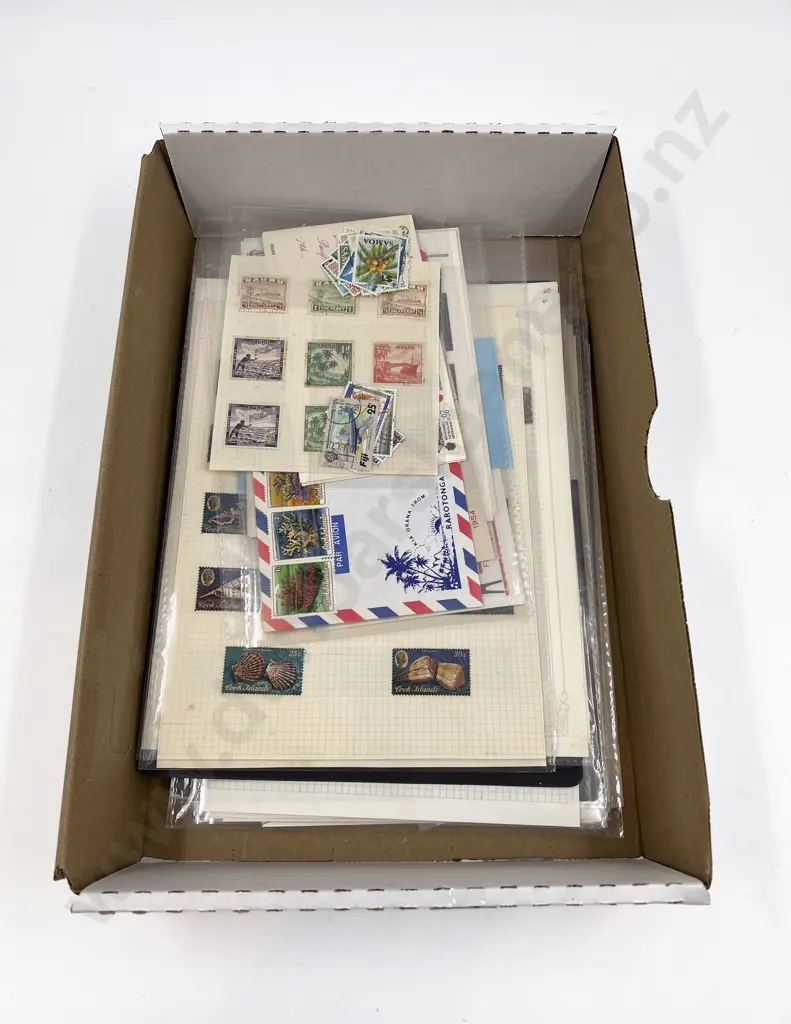 Pacific Island Vintage Stamps Nuie Tokelau Tonga Fiji Pitcairn and Norfolk Islands and Others Image 1++