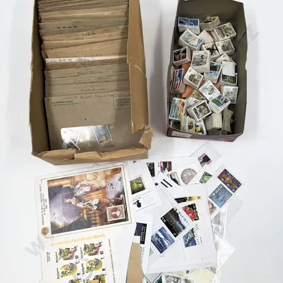 Qty NZ Vintage & Decimal Postal Histories Some FDC's with Loose Stamps some Mint