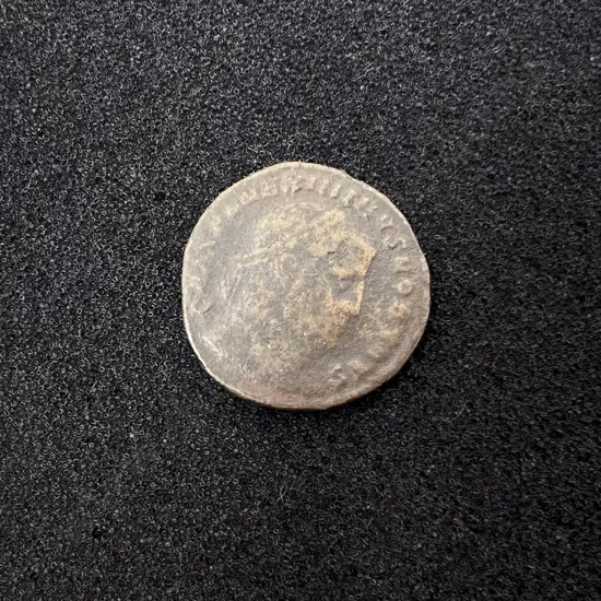Copper Roman Coin (worn)