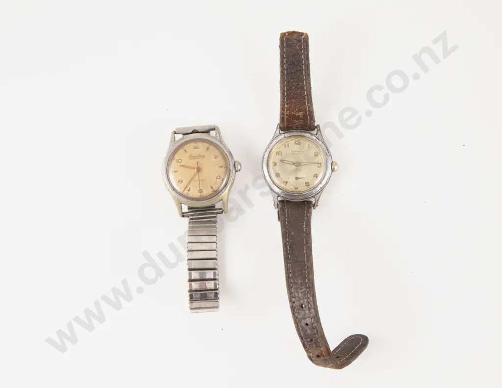 Two Vintage Gents Wrist Watches Image 1++