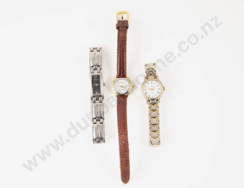 Marco Valentino Wrist Watch together with Gucci and Skagen Wrist Watches Image 1++