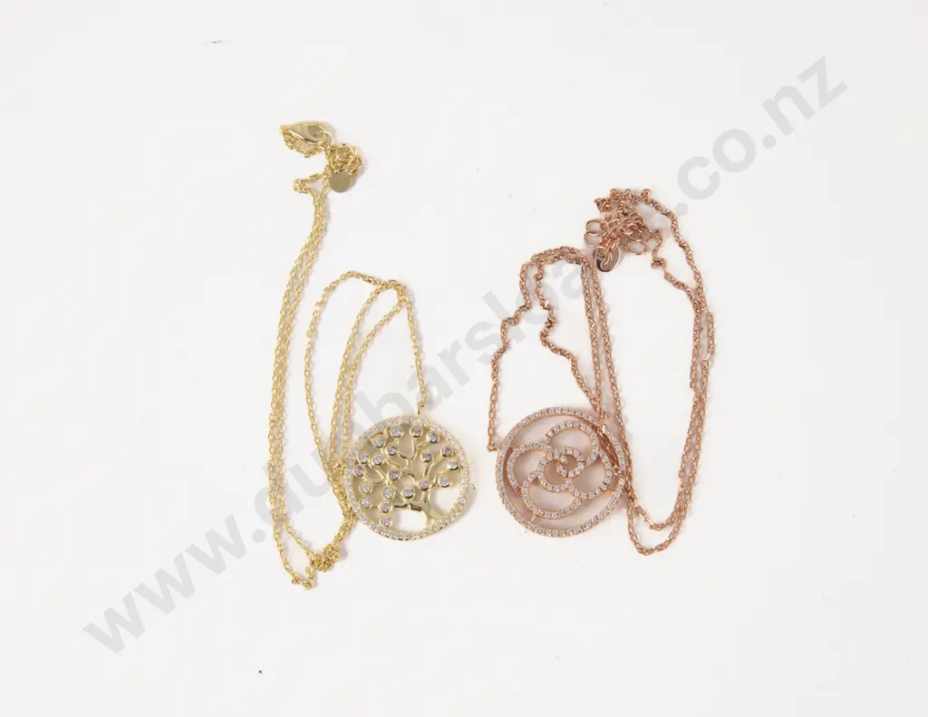 Two S/S Crystal Necklaces Image 1++