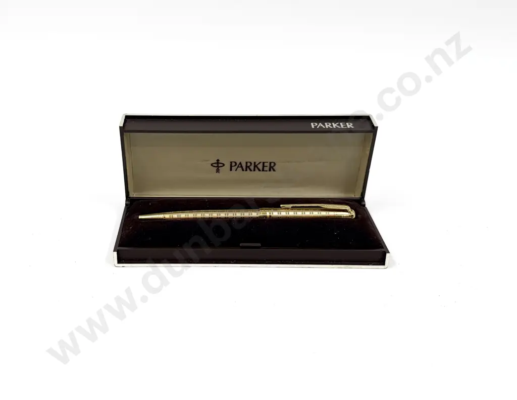 Parker Sonnet France Chiselled Tartan Ballpoint Pen Image 1++