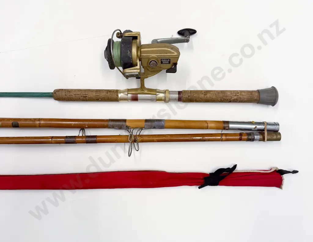 Quantity of Assorted Vintage Fishing Rods Image 1++