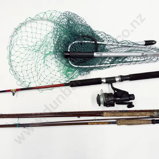 Quantity of Assorted Vintage Fishing Rods