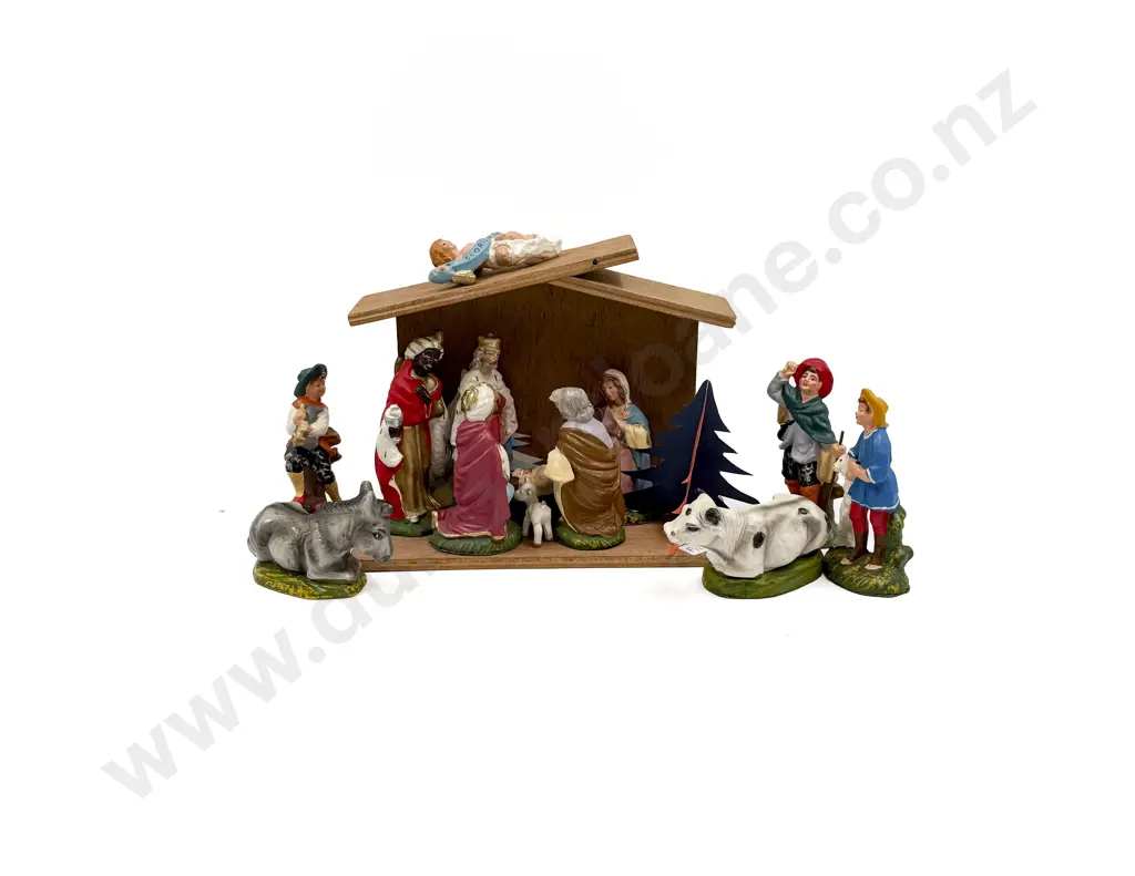 Italian Nativity Scene & Assorted Image 1++