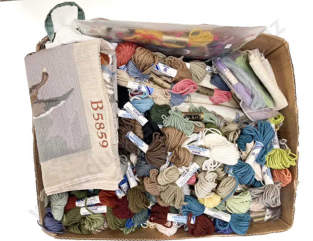 Collection of Assorted Craft Supplies Image 1++