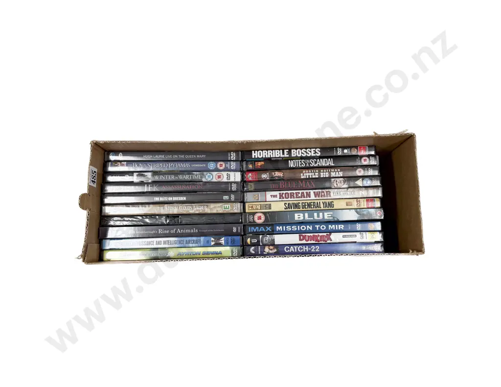 Box of Assorted DVDs Image 1++
