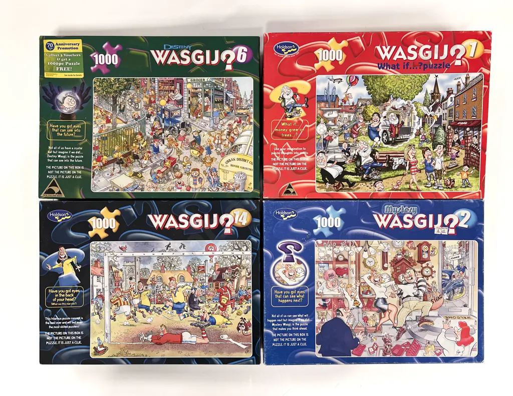 Collection of WASGIJ Puzzles Image 1++