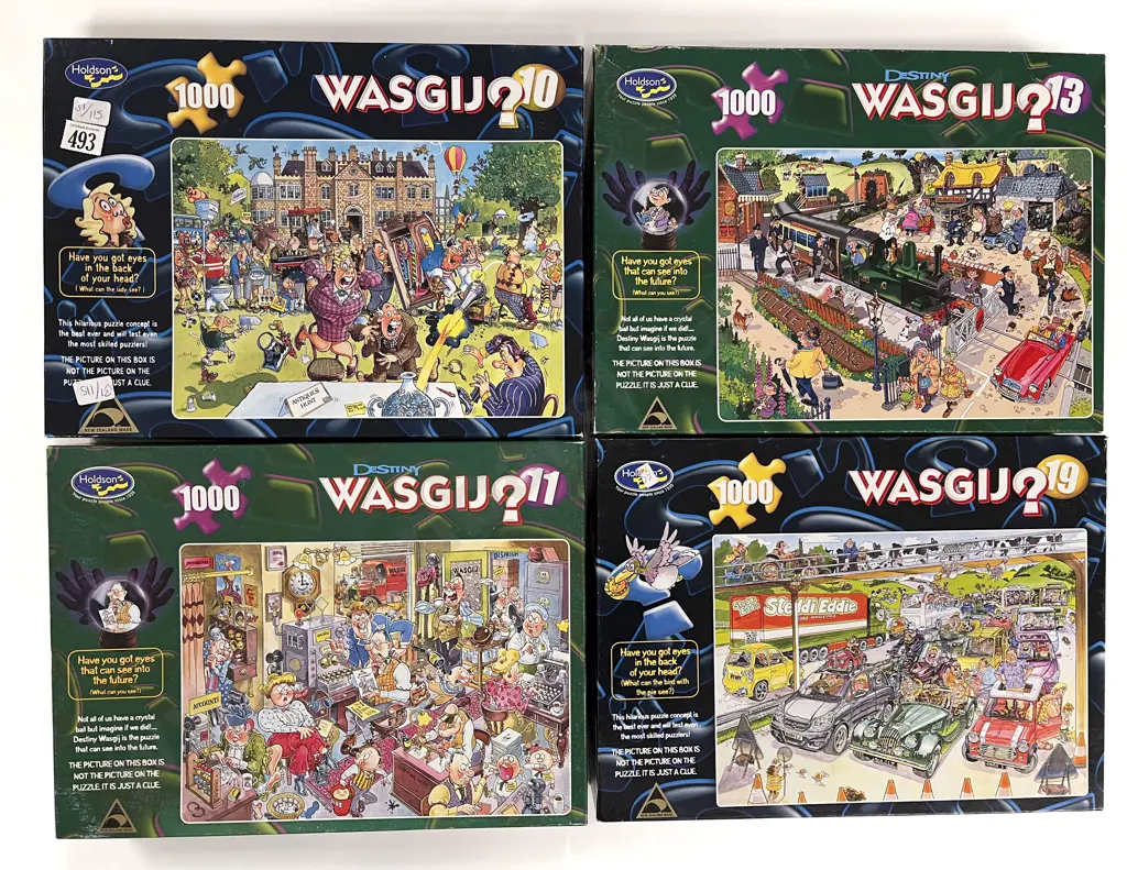 Collection of WASGIJ Puzzles Image 1++