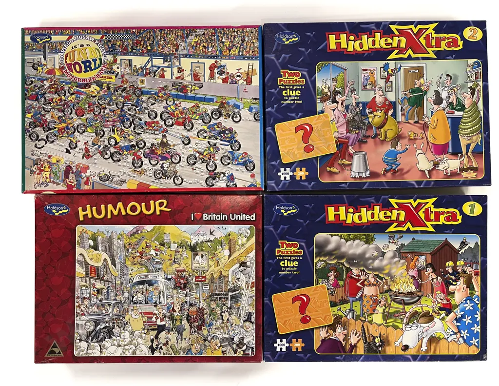 Eight Assorted Puzzles Image 1++