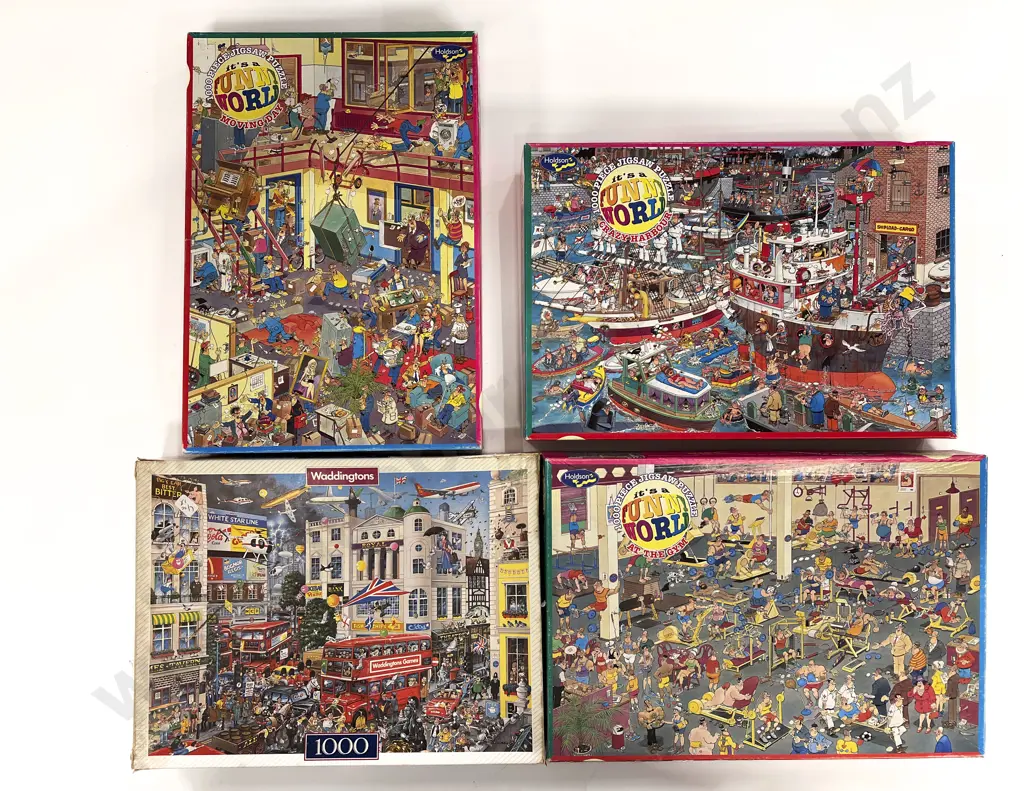Eight Assorted Puzzles Image 1++