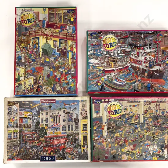 Eight Assorted Puzzles