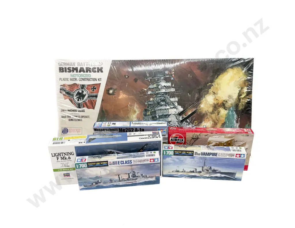 Six Military Shipping Kit Models Image 1++