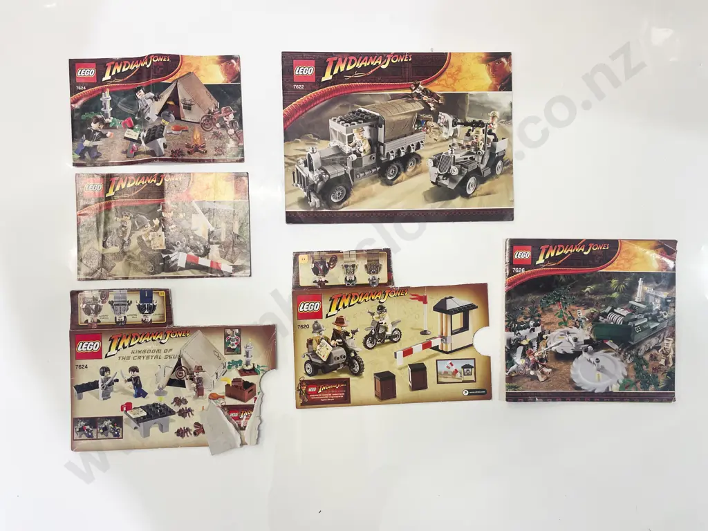 Lego - Six Indiana Jones Sets Image 1++