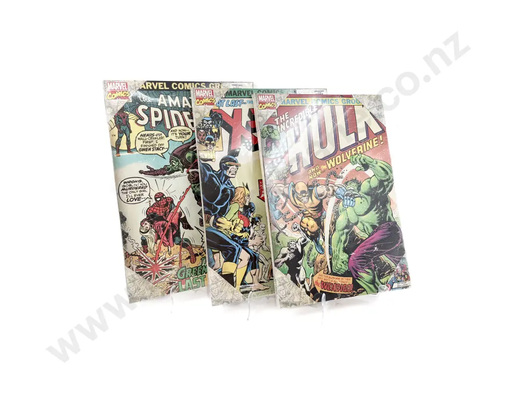 As New Three Marvel Canvas Poster Image 1++