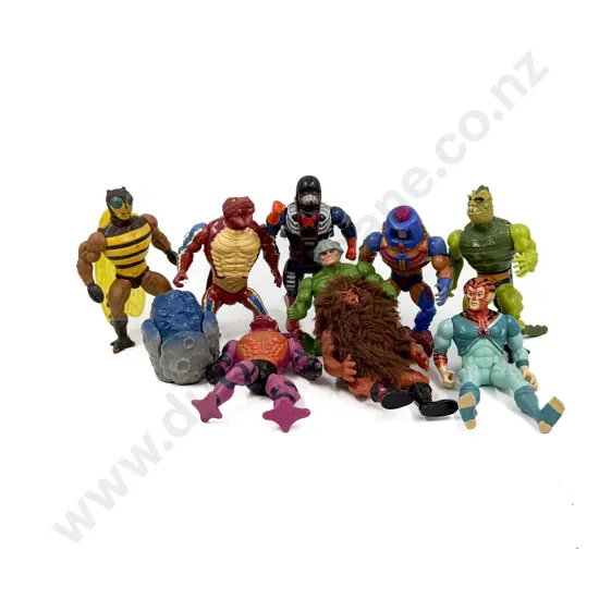 Various Vintage Action Figures and Assorted